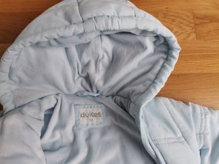 Buzo bebé forrado por dentro.