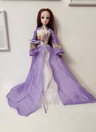 Muñeca princesa articulada