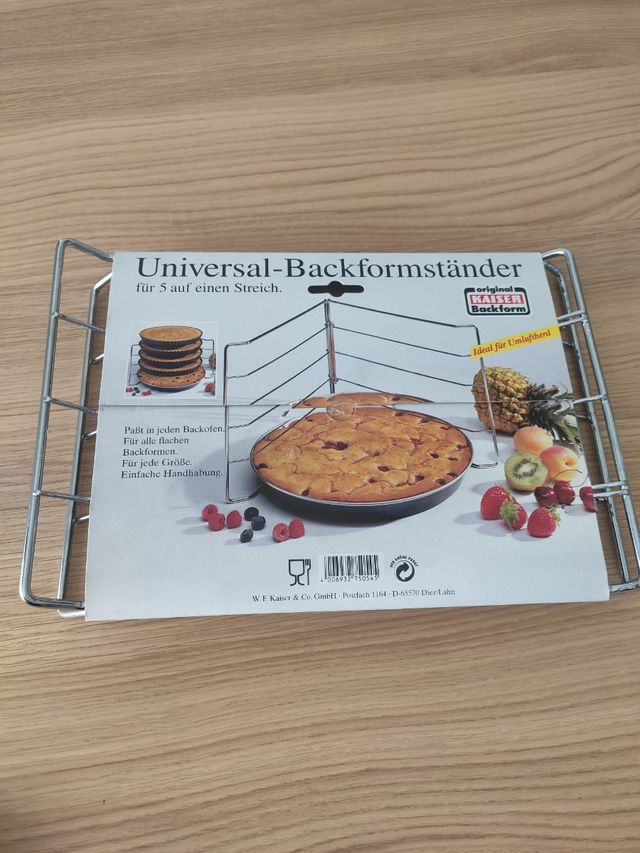 Supporto universale per stampi dolci e