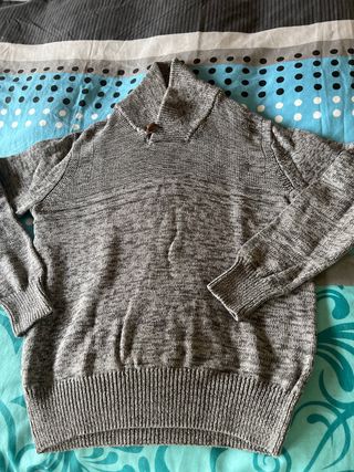 Jersey gris jaspeado