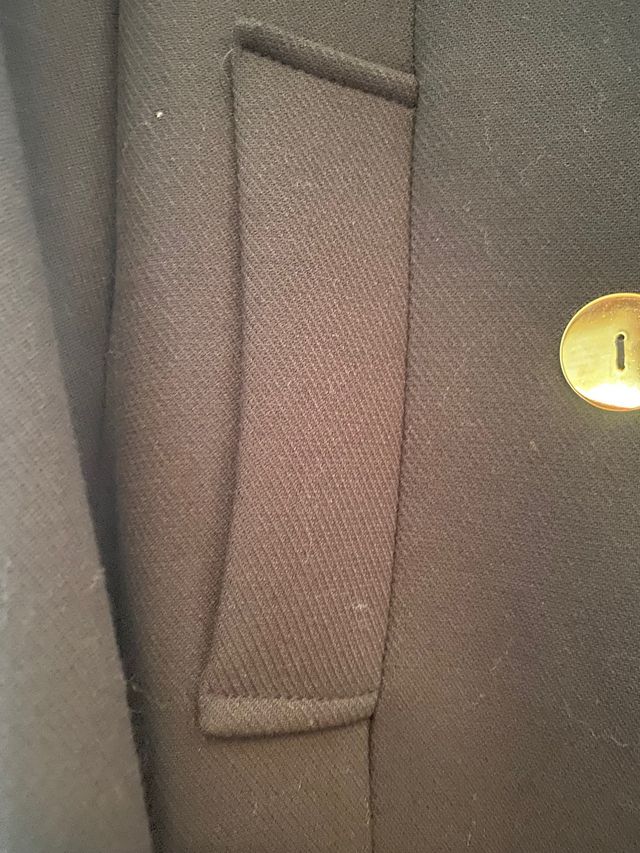 cappotto nero taglia 44 nuovo