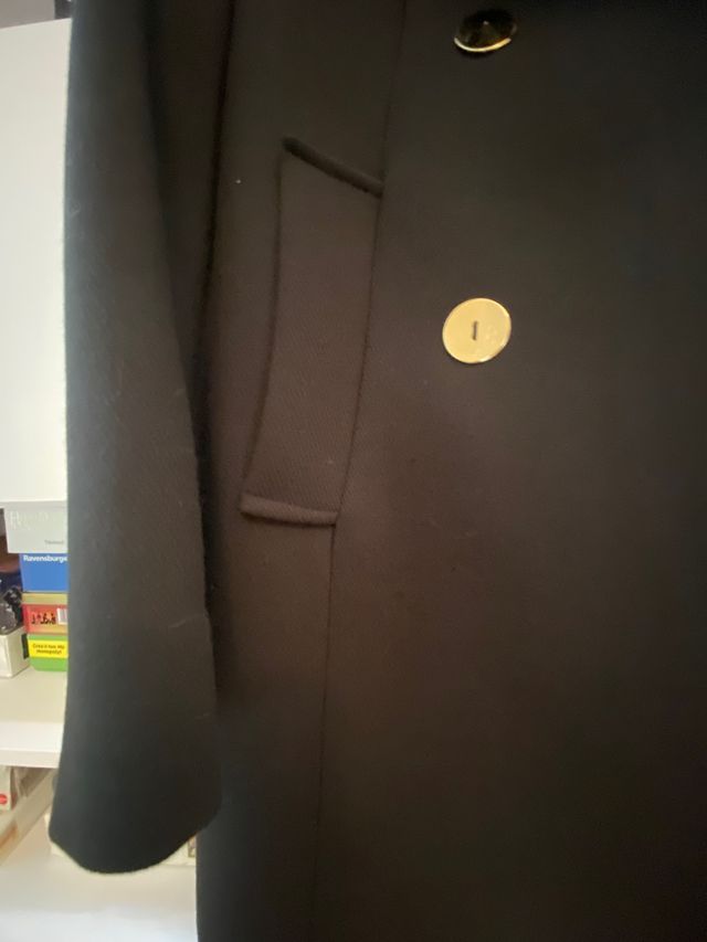 cappotto nero taglia 44 nuovo