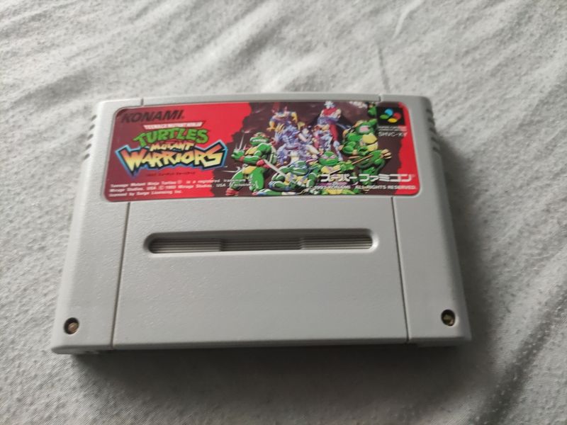 Imagen de Turtles mutant warriors supernintendo