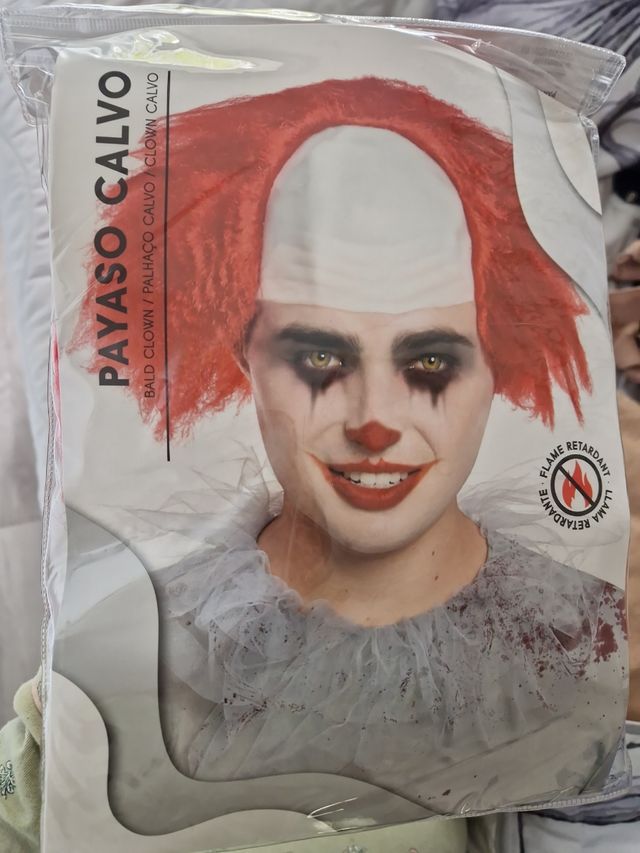 Peluca payaso