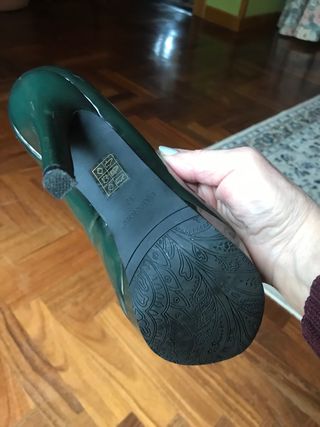 scarpe decollete’ tacco alto n 37