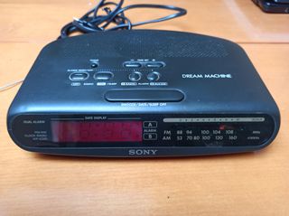 Radio despertador Sony