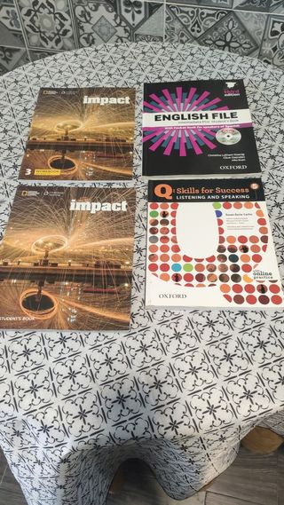 Libros de inglés nuevos 