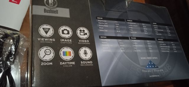 Monocular visor Nocturno Bushnell Equinox 4.5x40