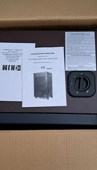 Estufa o calentador de gas