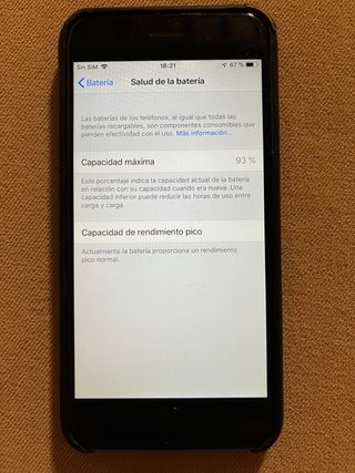 iPhone 6 64GB (Fallo al cargar)