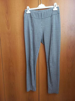 Calzoni elasticizzati pied de poule 