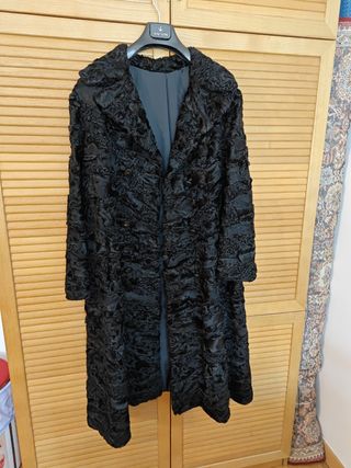 Abrigo de Astracán mujer
