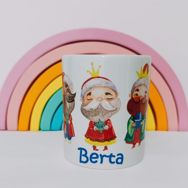 Taza Navidad   Reyes Magos