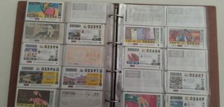 Album de billetes de la ONCE