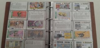Album de billetes de la ONCE