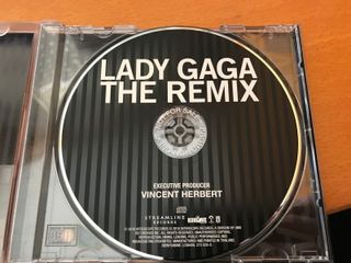 Lady Gaga The Remix thailand Promo CD