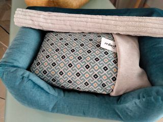 Cama mascota desenfundables y con manta