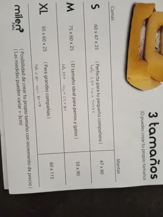 Cama mascota desenfundables y con manta