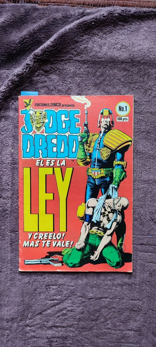 Comic Juez Dredd Número 1
