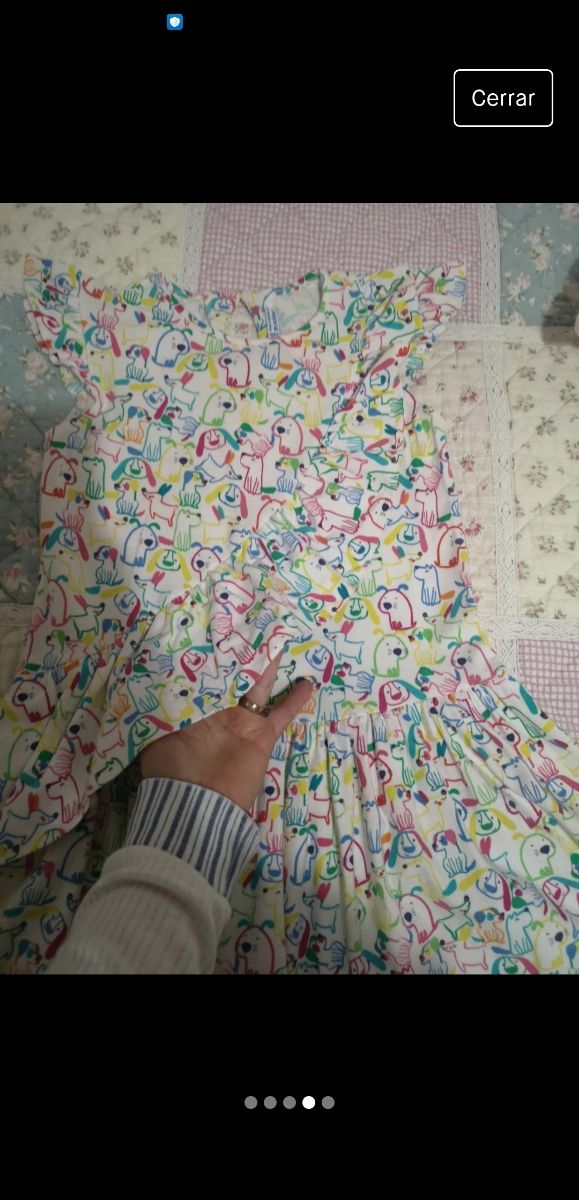 Vestido mayoral talla 7