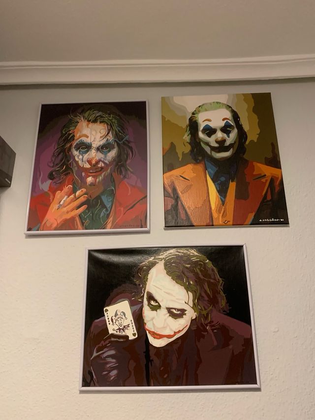 Colección completa Joker pintado a mano