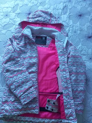 Anorak para frio intenso de nieve