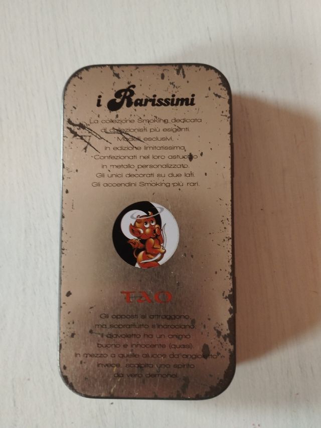 Accendino da collezione smoking
