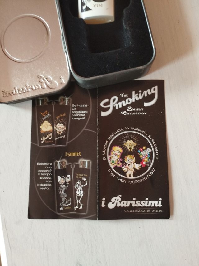Accendino da collezione smoking