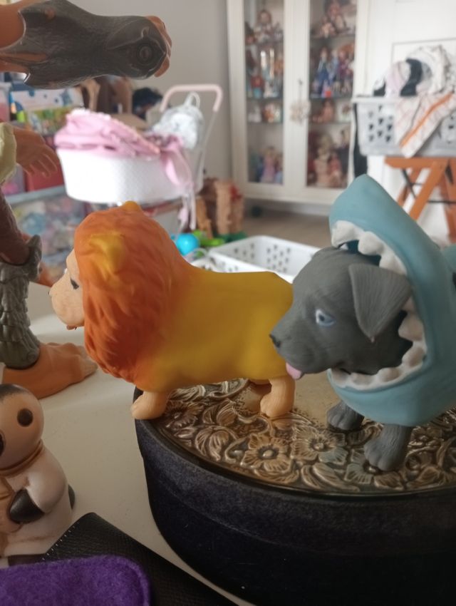 Lotto collezione cani gomma antistress