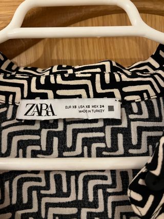 Vestido largo de Zara