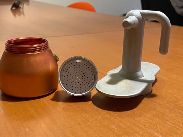 caffettiera irmel maggiolina due tazze