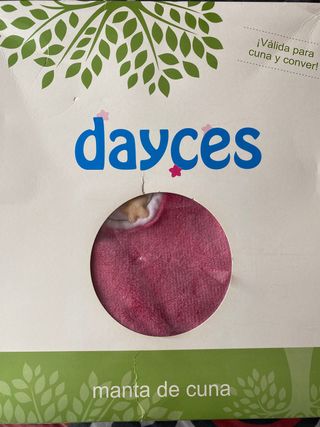 Manta de cuna y conver color fucsia