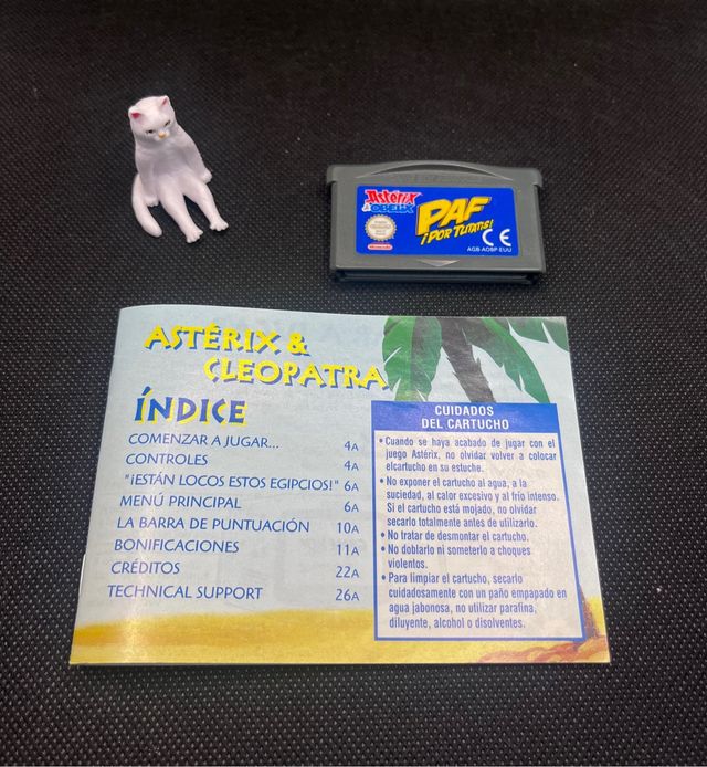 ASTERIX Y OBELIX PAF POR TUTATIS GAME BOY ADVANCE