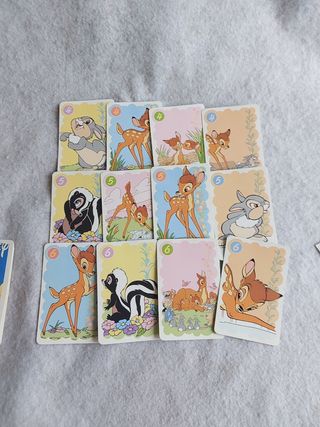 Jogo de cartas Bambi Disney