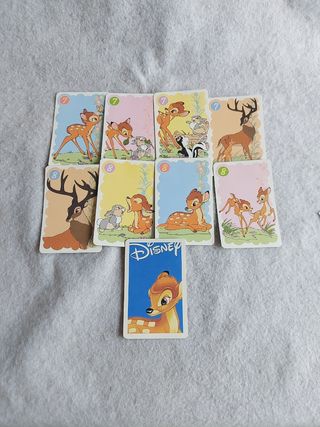 Jogo de cartas Bambi Disney