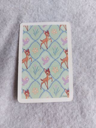 Jogo de cartas Bambi Disney