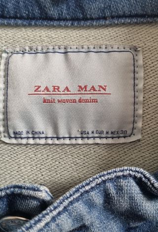 Cazadora Vaquera Fina Zara