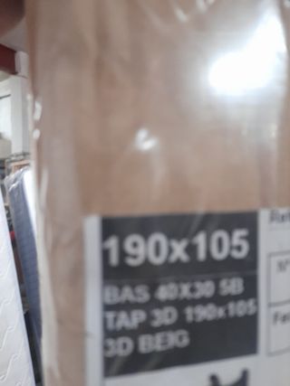 Base tapizada 105*190