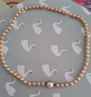 Lote de 3 collares - gargantillas de perlas