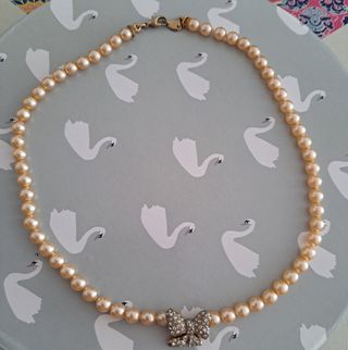 Lote de 3 collares - gargantillas de perlas