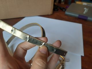 Cintura dorata cm 104