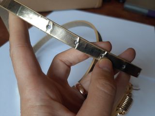 Cintura dorata cm 104