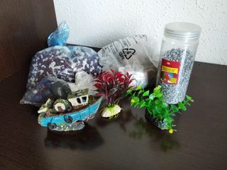 decoración acuario