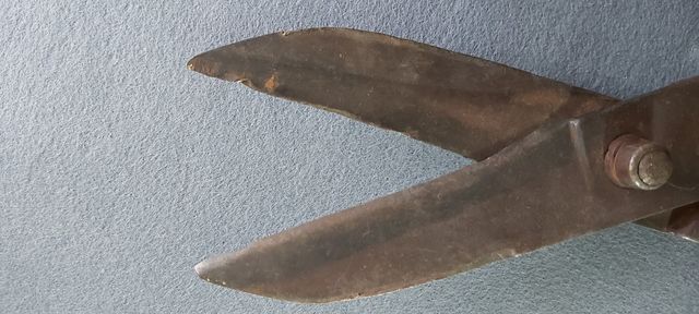 Antiguas tijeras forja Antonio Aranda