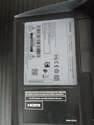 Samsung UE49KU6100K  de 49" piezas