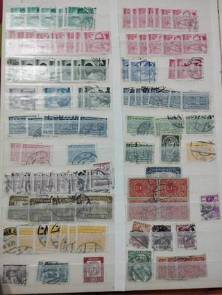 sellos variados y repetidos de Austria 