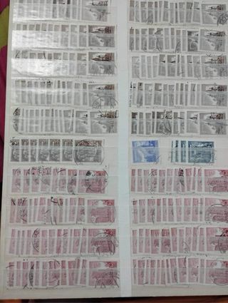 sellos variados y repetidos de Austria 
