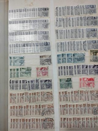 sellos variados y repetidos de Austria 