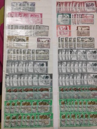 sellos variados y repetidos de Austria 