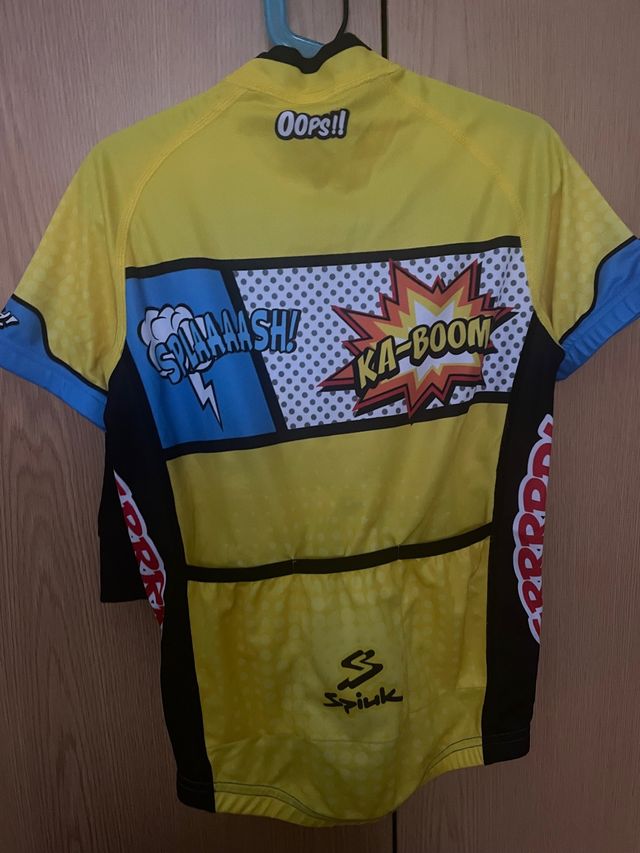 Conjunto ciclista niño:Maillot,pantalón,guantes